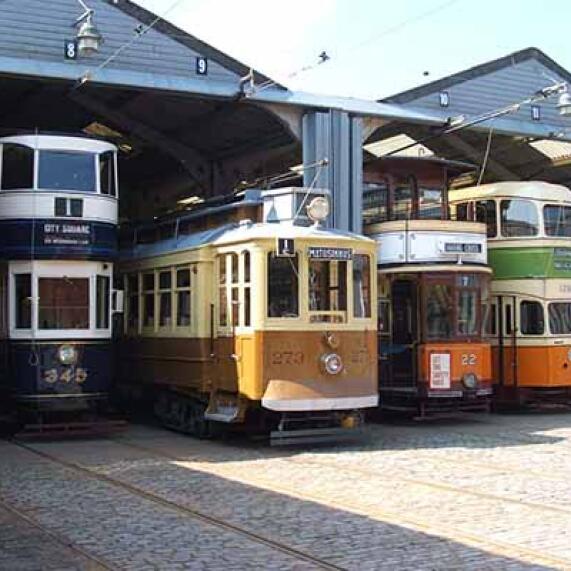 Derbyshire Trams in Crich