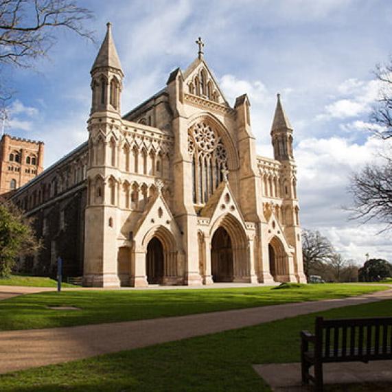 Hertfordshire St Albans Cathedral