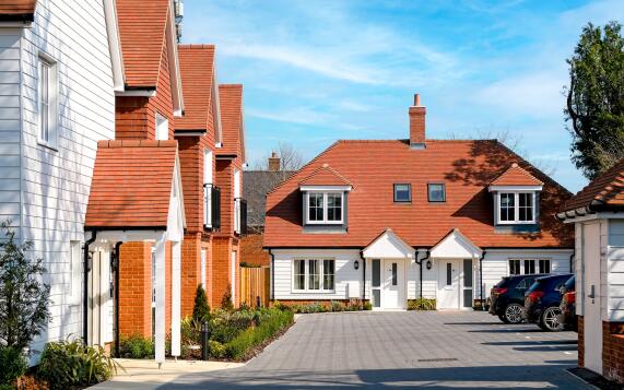 Baker Mews Staplehurst Front Elevation 1920x1080 2