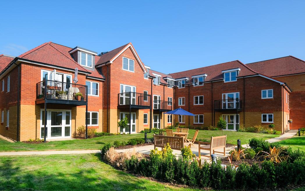 Communal Gardens at Saxon Lodge