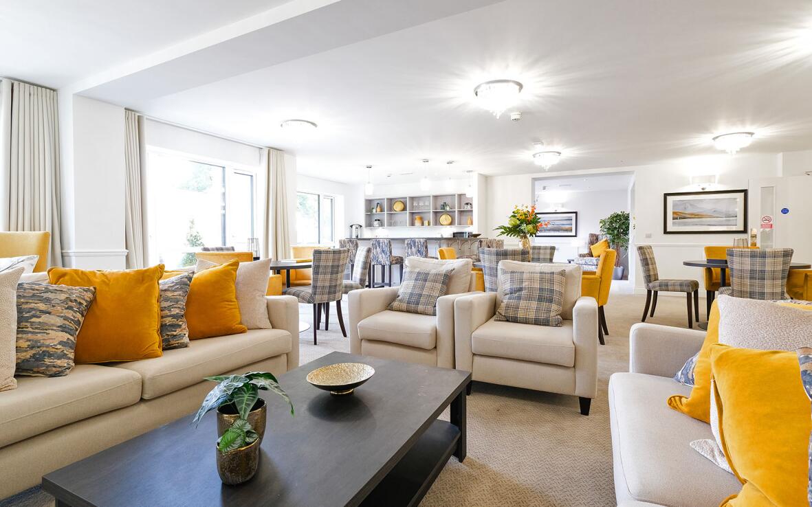 Residents' Lounge at Saxon Lodge 3