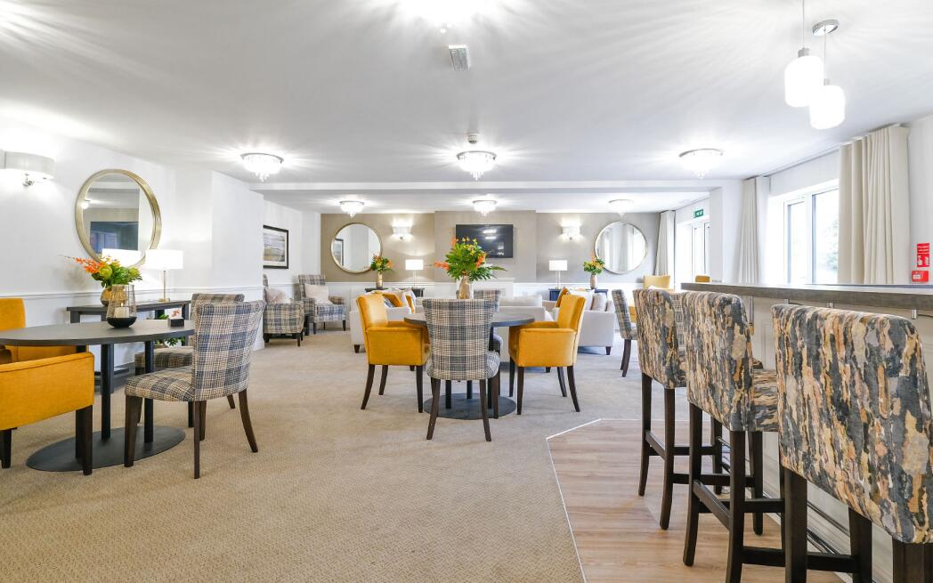 Residents' Lounge at Saxon Lodge