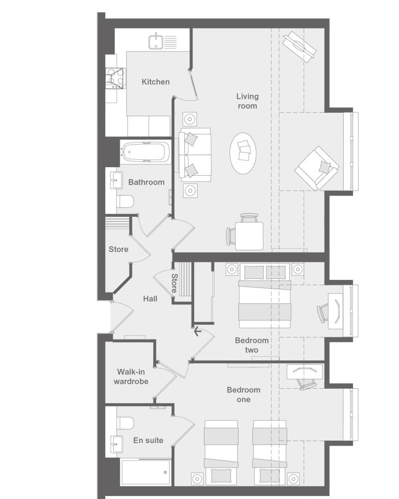 Staines Apt 25