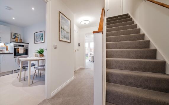 Typical Cottage Hallway & Staircase 1920x1080
