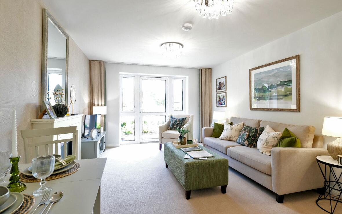 Typical Living Room at Saxon Lodge 2