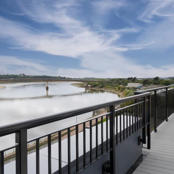 Barum Lodge, Barnstaple balcony view 1920x1080