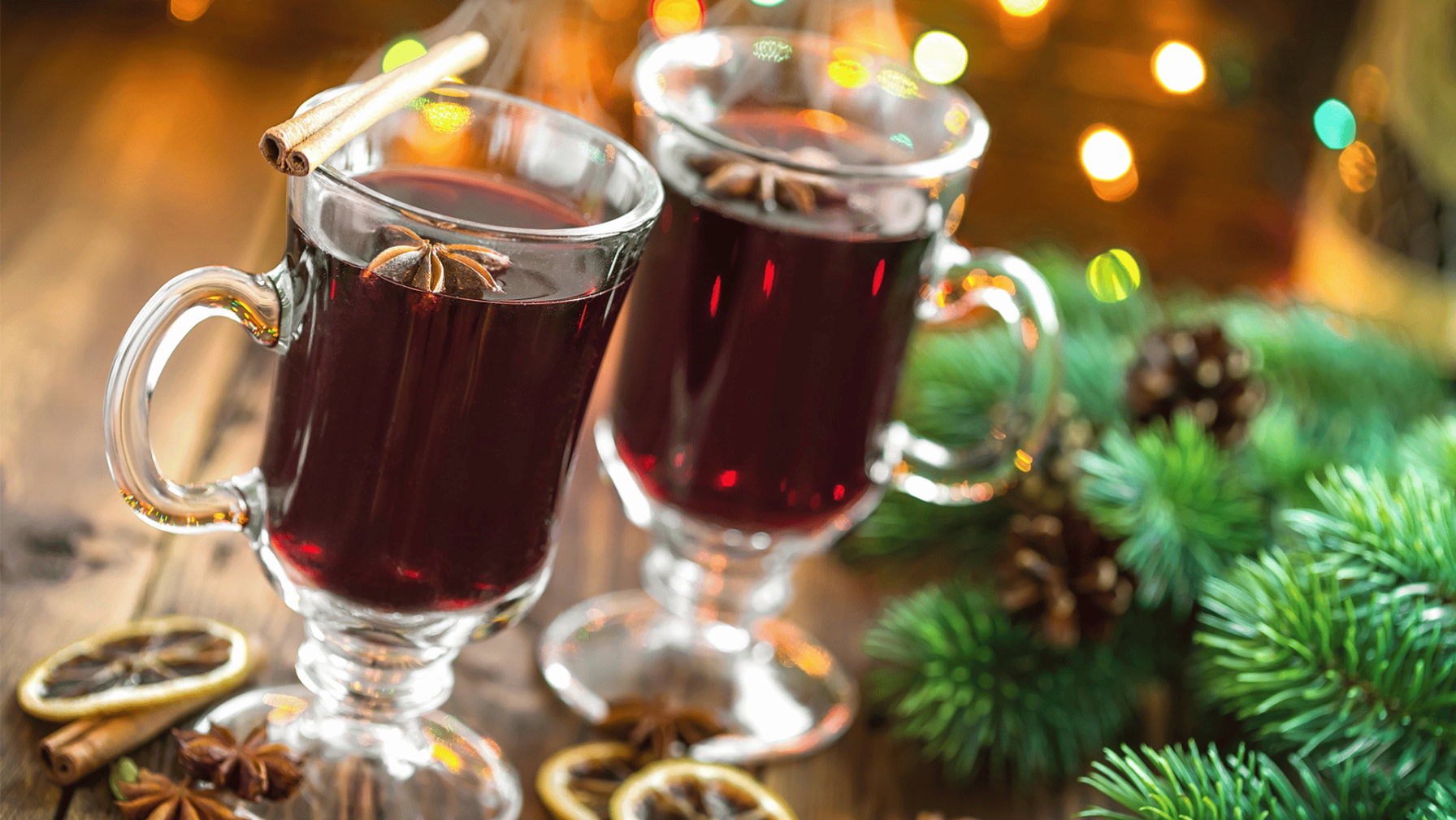 Christmas drinks mulled wine