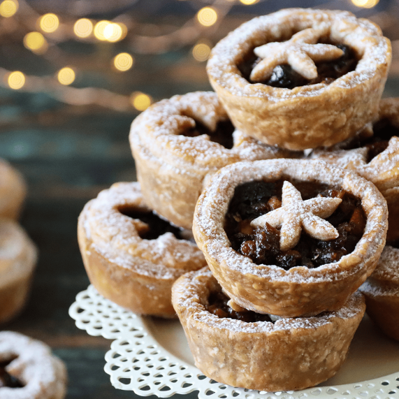 Christmas mini mince pies