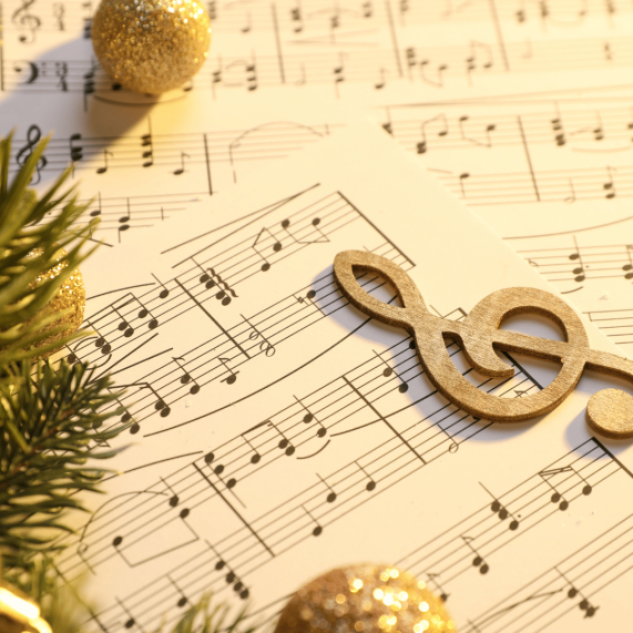 Christmas music singer