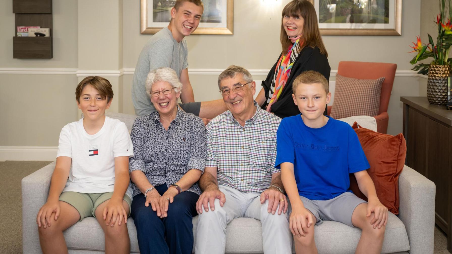 Family visiting 1