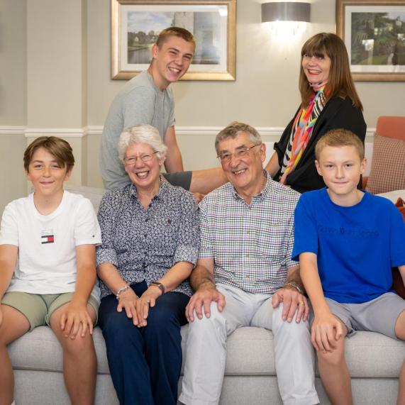 Family visiting 1