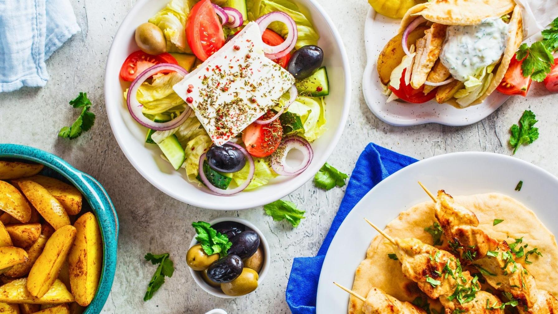 Greek food greece