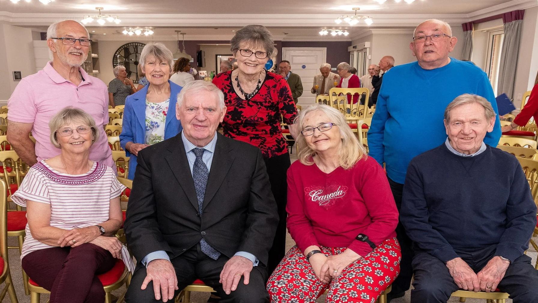 Lawrie McMenemy MBE meets Owners and staff at Churchill Retirement Livings Spitfire Lodge development in Portswood 14