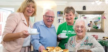 Macmillan Coffee Morning at Churchill's Peel Lodge (2)