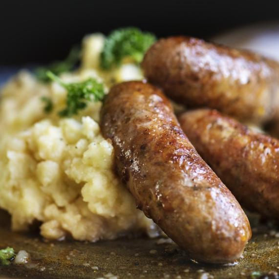 Sausage mash farm foods