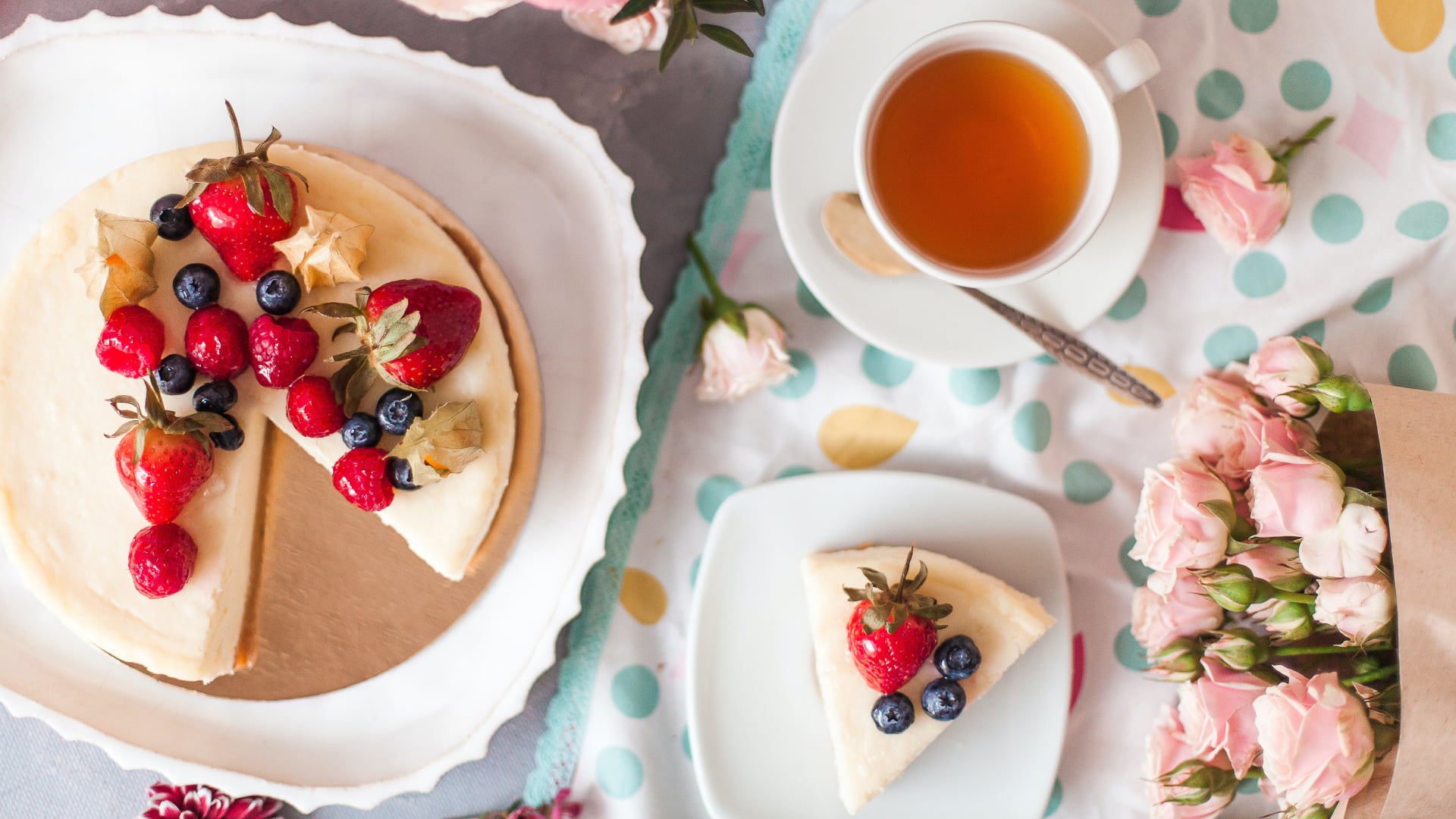 tea cake 1920x1080px