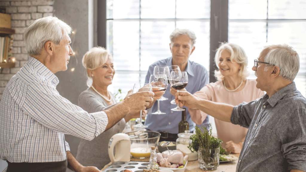 Wine event at Charrington Lodge