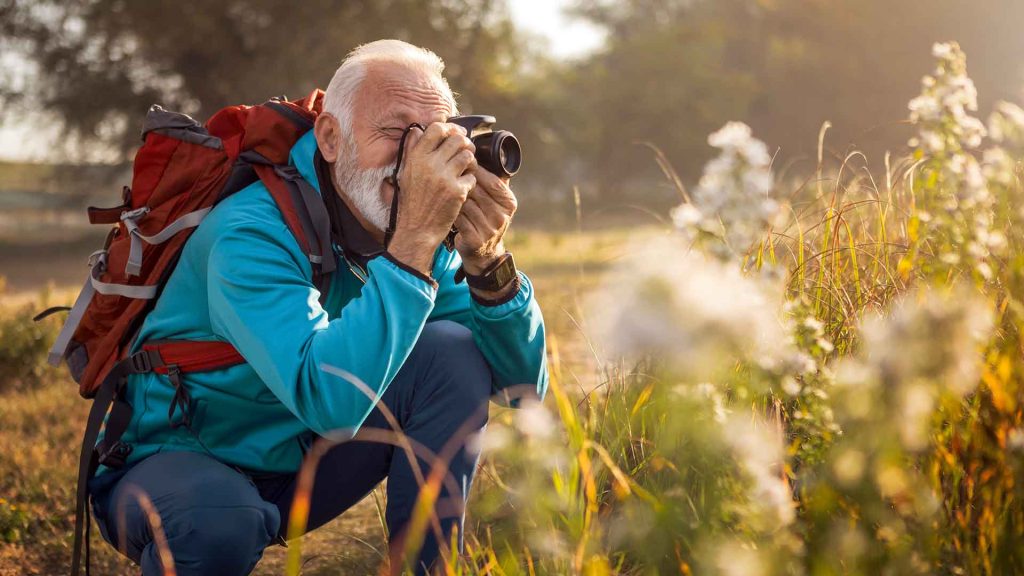 Spent your retirement soaking up nature!
